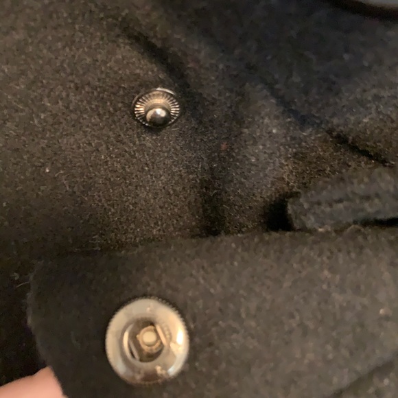 Bitten by Sarah Jessica Parker- Short Black Pea Coat - Picture 6 of 8